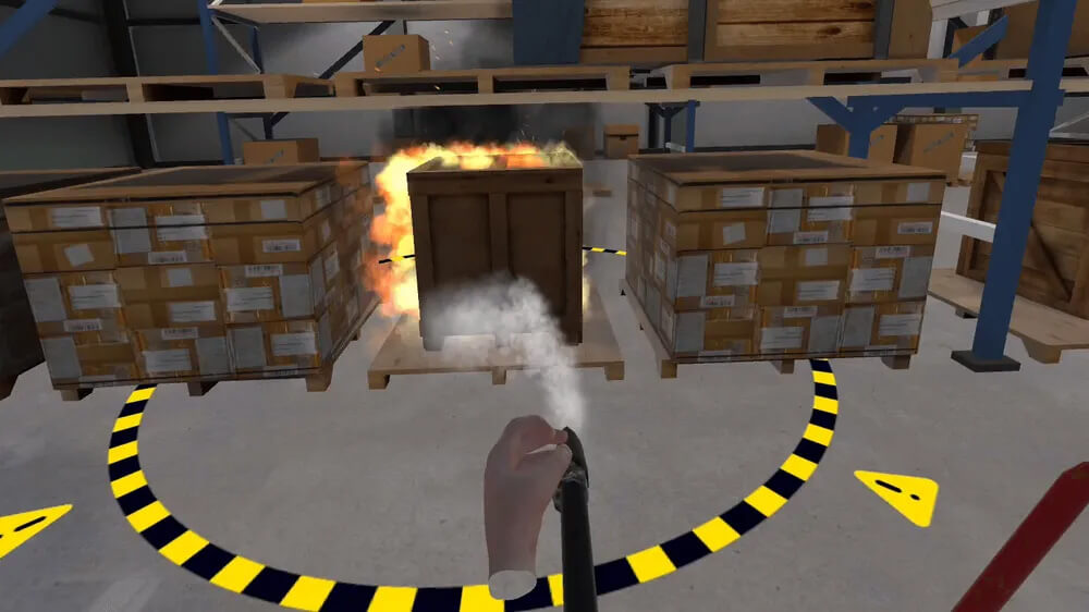 ¡Fuego! Así entrenan uruguayos con realidad virtual para combatir incendios